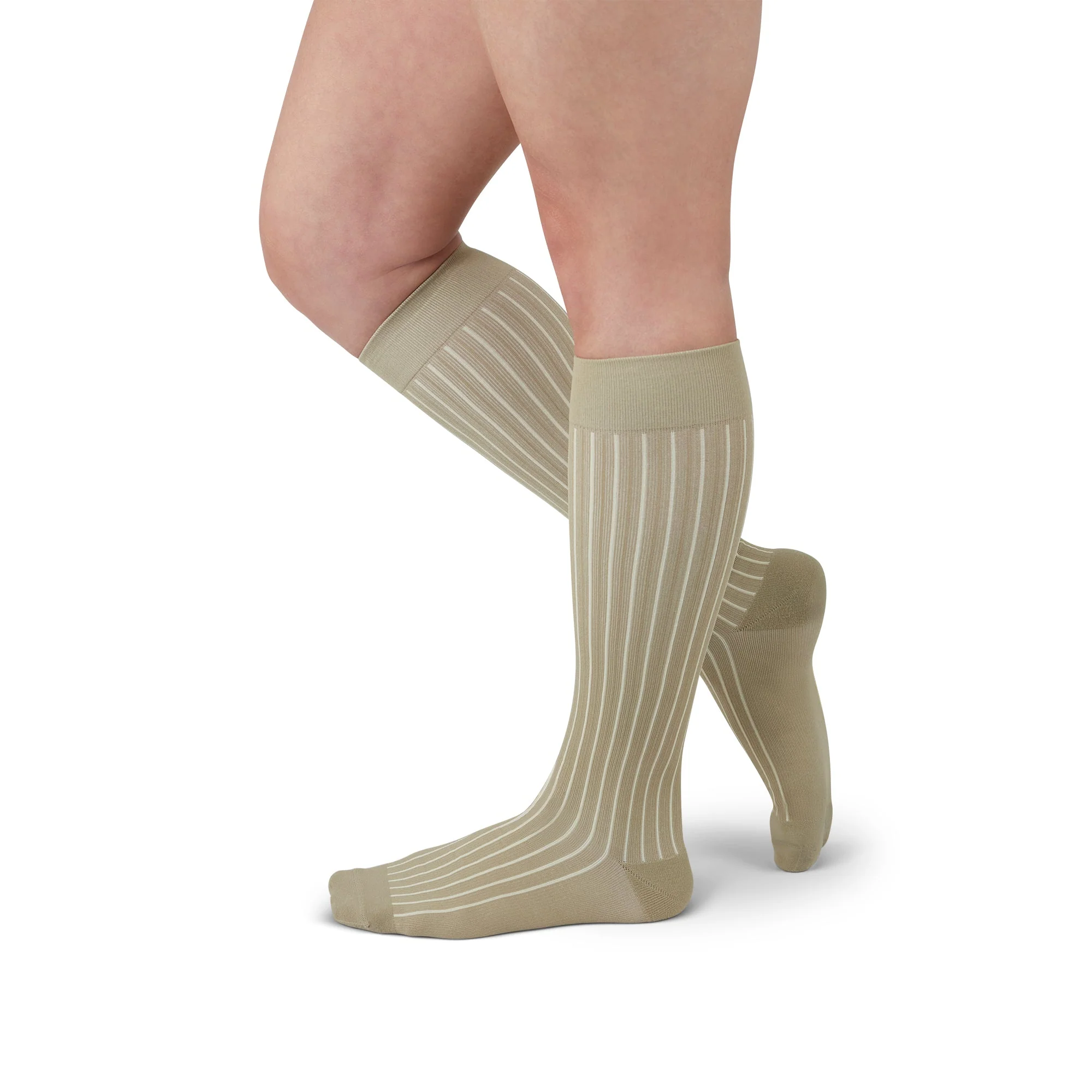 Duomed Soft Stripe Knee High 15-20 mmHg - Image 3