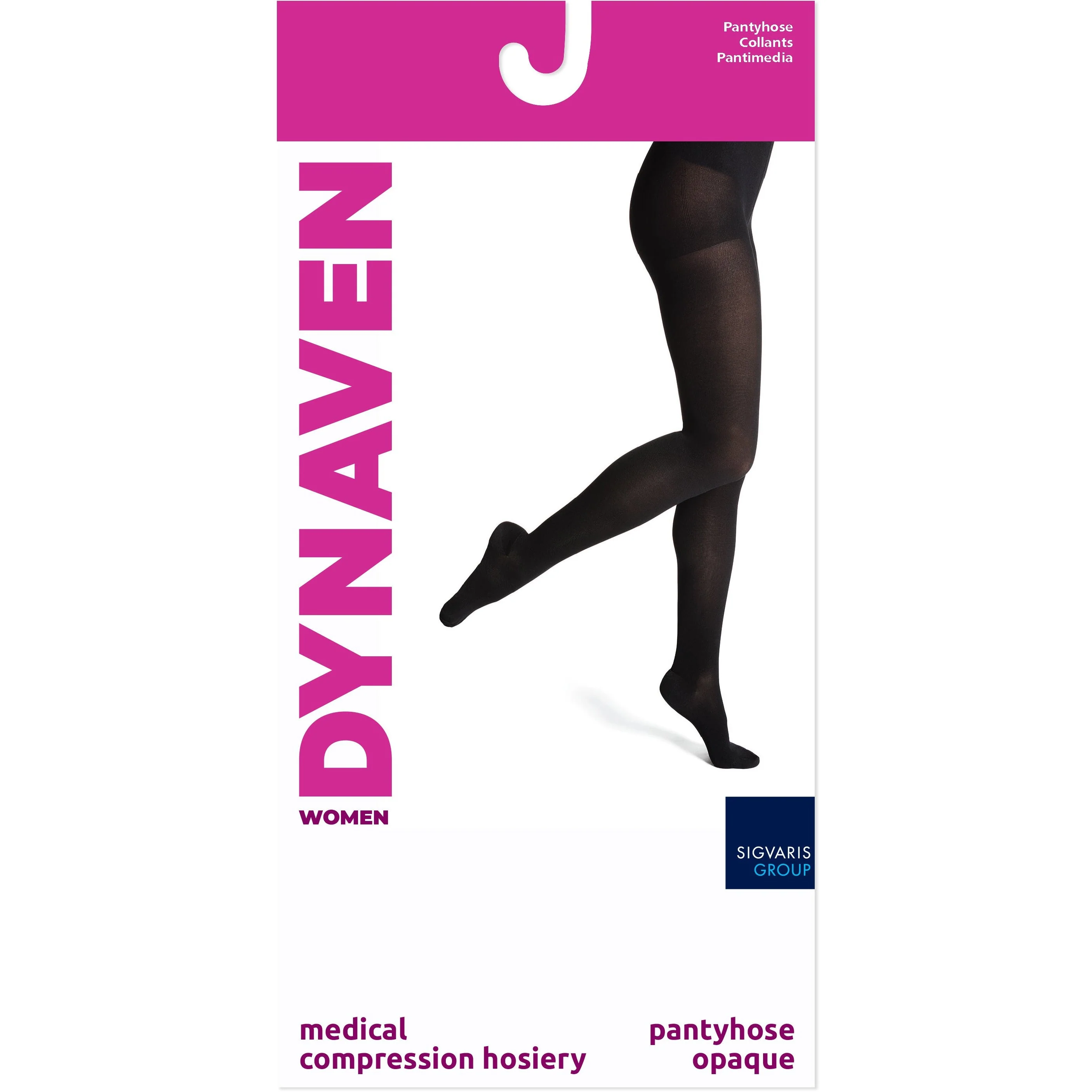 Dynaven Opaque Women's Pantyhose 30-40 mmHg - Image 3