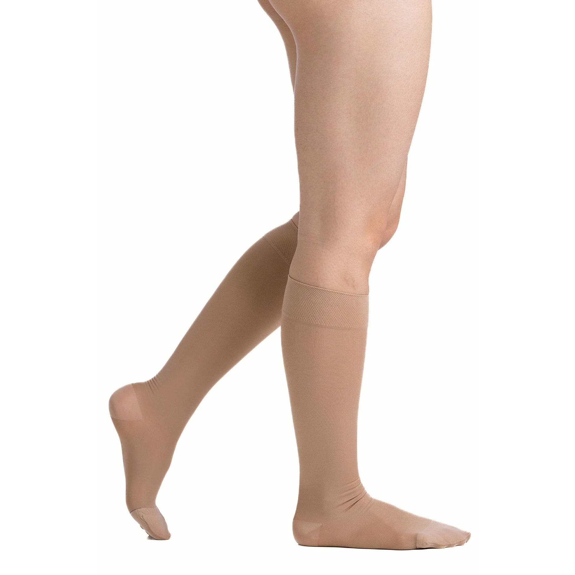 EvoNation Women's Microfiber Opaque 20-30 mmHg Knee High - Image 2