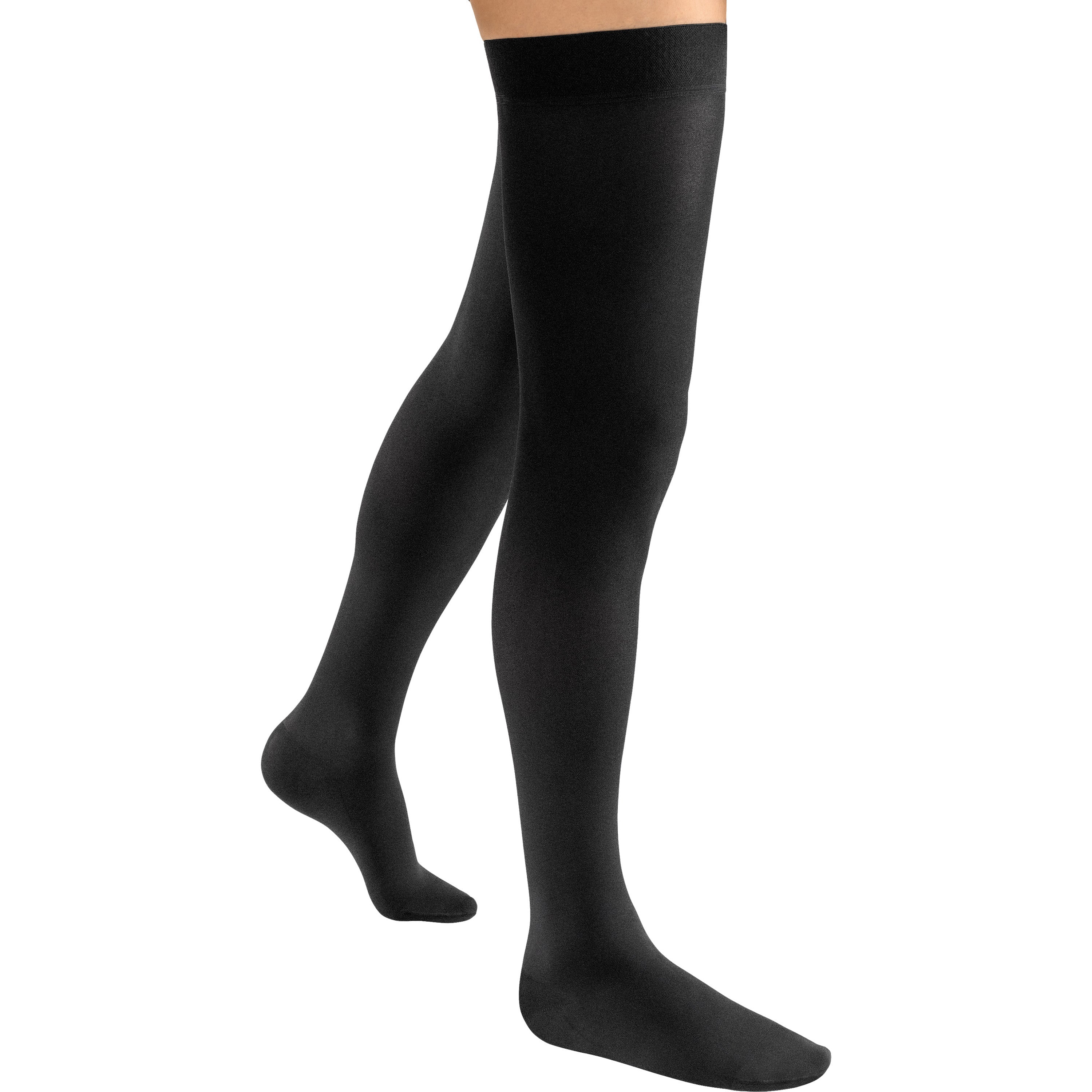 JOBST® ACTIVA Opaque Thigh High 20-30 mmHg w/ Silicone Dot Band - Image 2