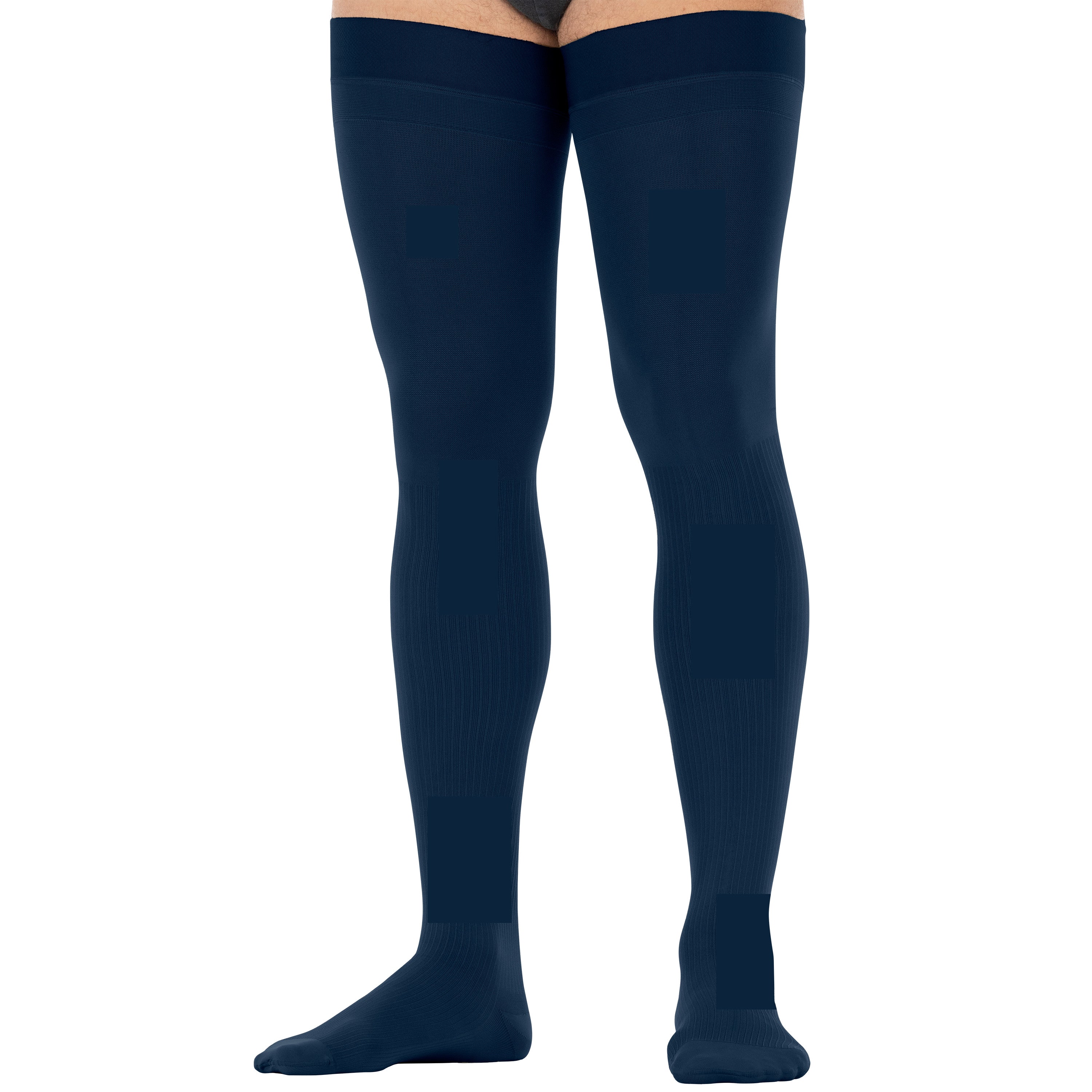 JOBST® forMen Thigh High w/ Micro Dotted Band 30-40 mmHg - Image 5