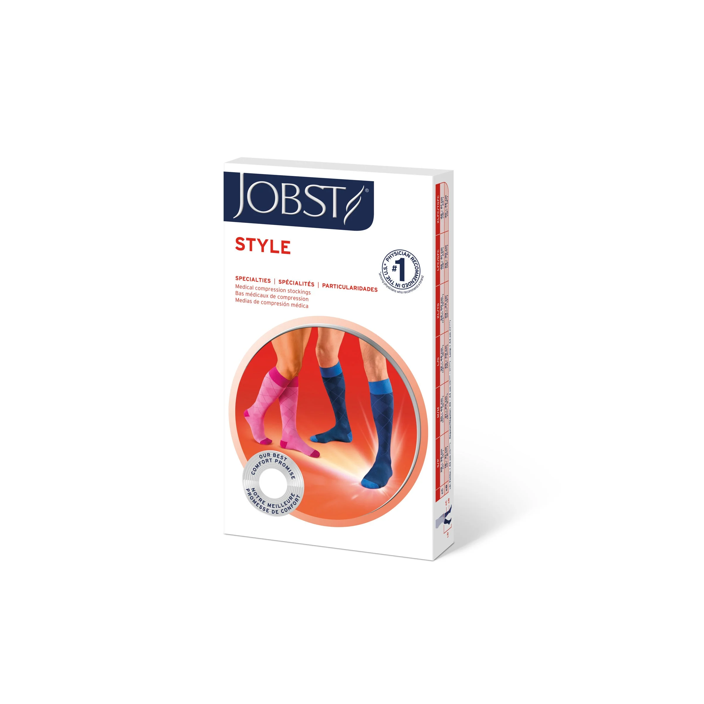 JOBST® Style Knee High 15-20 mmHg - Image 4