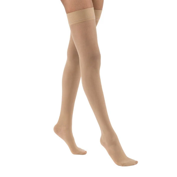 JOBST® UltraSheer Women's Thigh High 15-20 mmHg w/ Silicone Dot Top Band - Image 2
