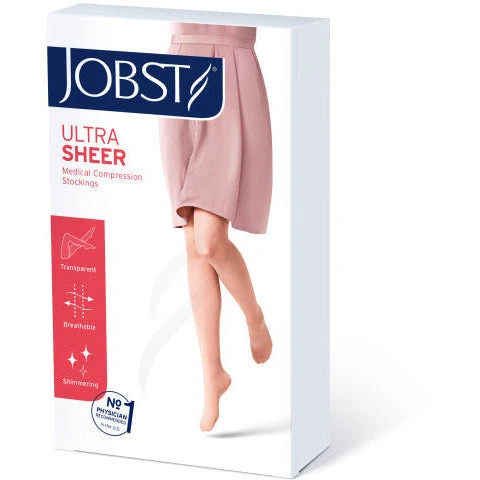 JOBST® UltraSheer Women's Waist High 15-20 mmHg - Image 8