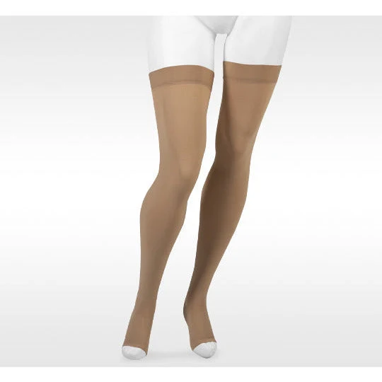 Juzo Move Thigh High w/ Silicone Band 20-30 mmHg, Open Toe - Image 2
