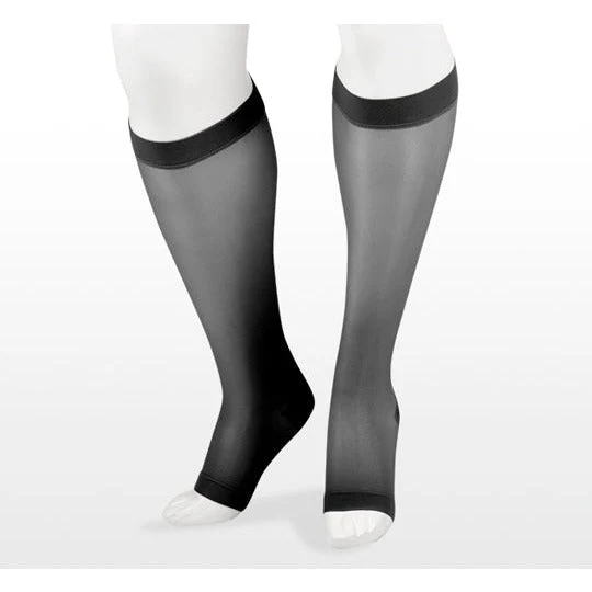 Juzo Naturally Sheer Knee High 20-30 mmHg, Open Toe - Image 2