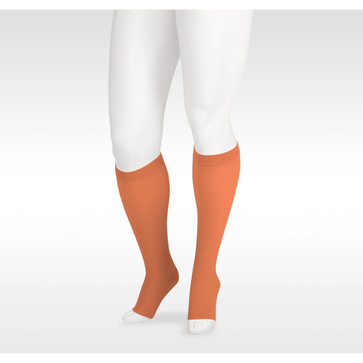 Juzo Soft Knee High 15-20 mmHg w/ Silicone Band, Open Toe - Image 3