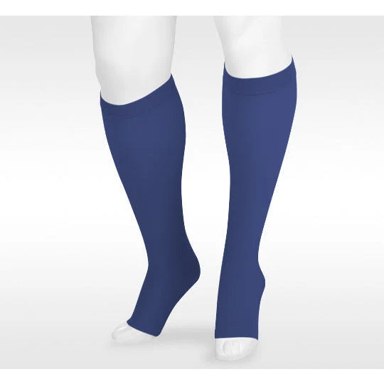 Juzo Soft Knee High 15-20 mmHg w/ Silicone Band, Open Toe - Image 5