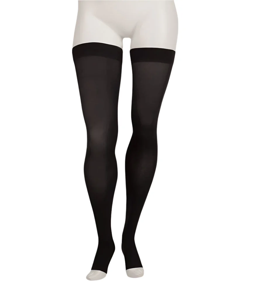 Juzo Soft Thigh High 20-30 mmHg, Open Toe - Image 2