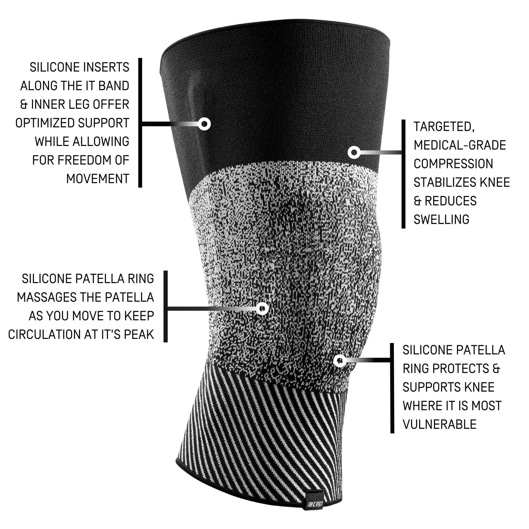 CEP Max Support Knee Sleeve - Image 2