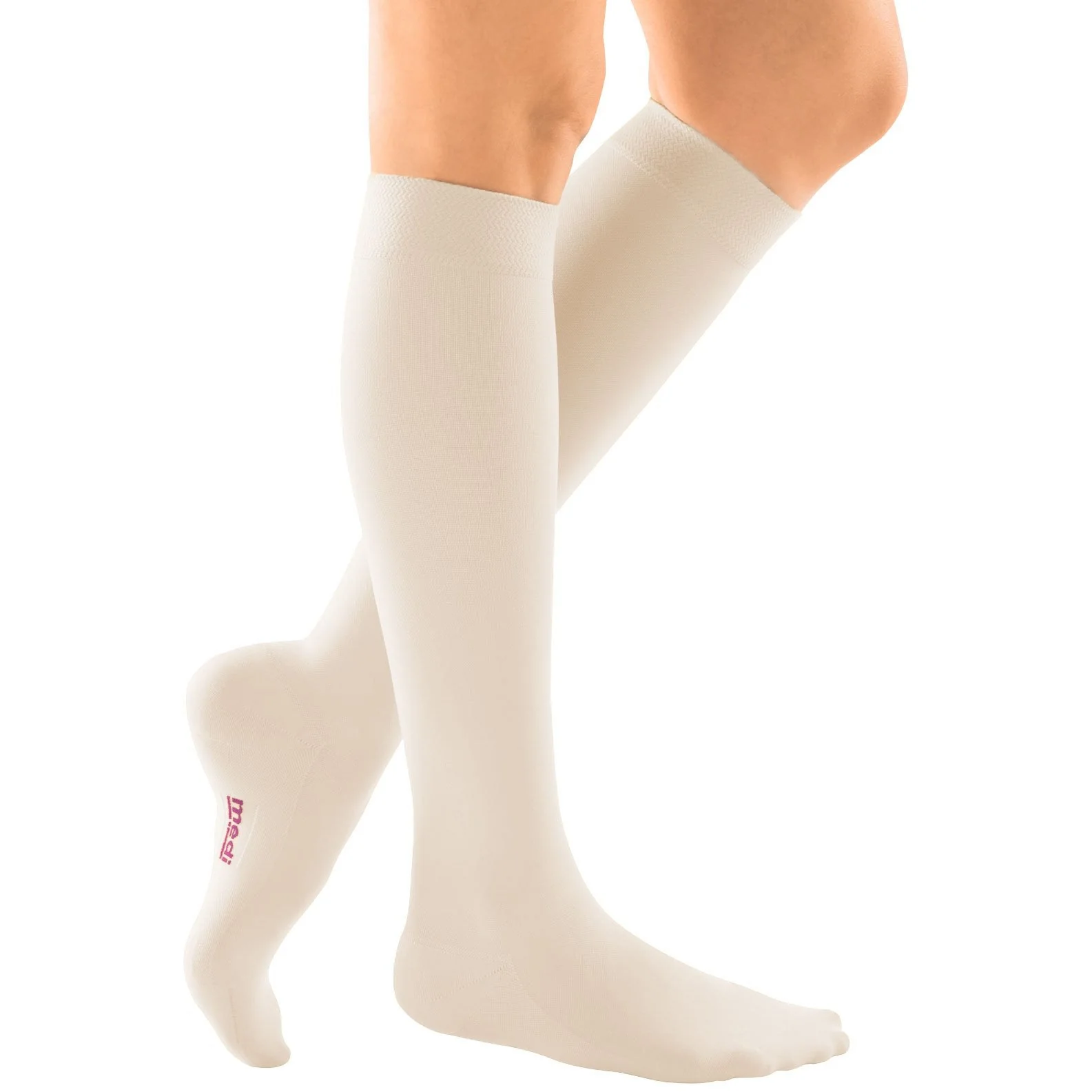 Mediven Comfort Knee High 15-20 mmHg w/ Silicone Top Band - Image 5
