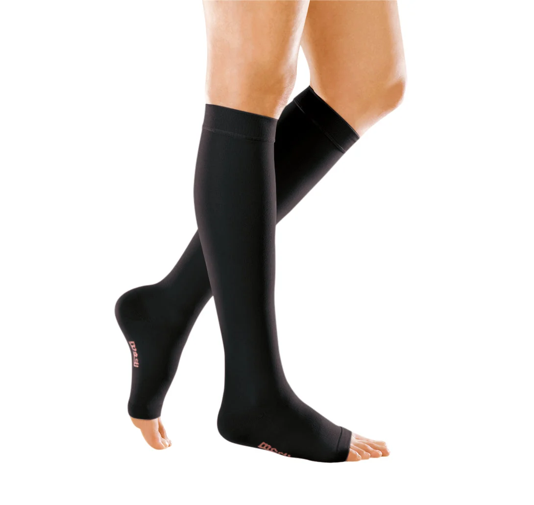 Mediven Forte Knee High 40-50 mmHg, Open Toe w/ Silicone Top Band - Image 2