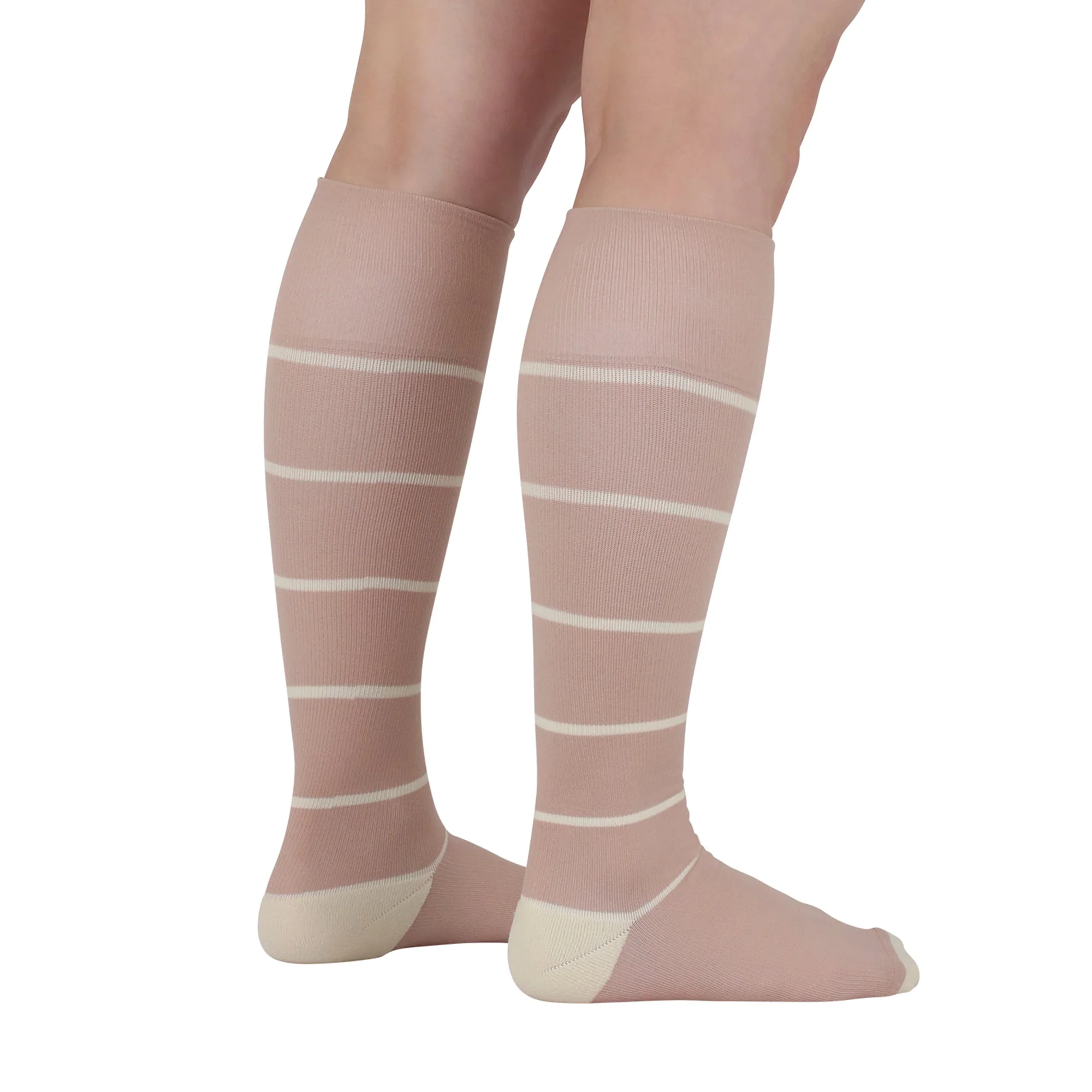 Rejuva® Broad Stripe Knee High, 15-20 mmHg - Image 10