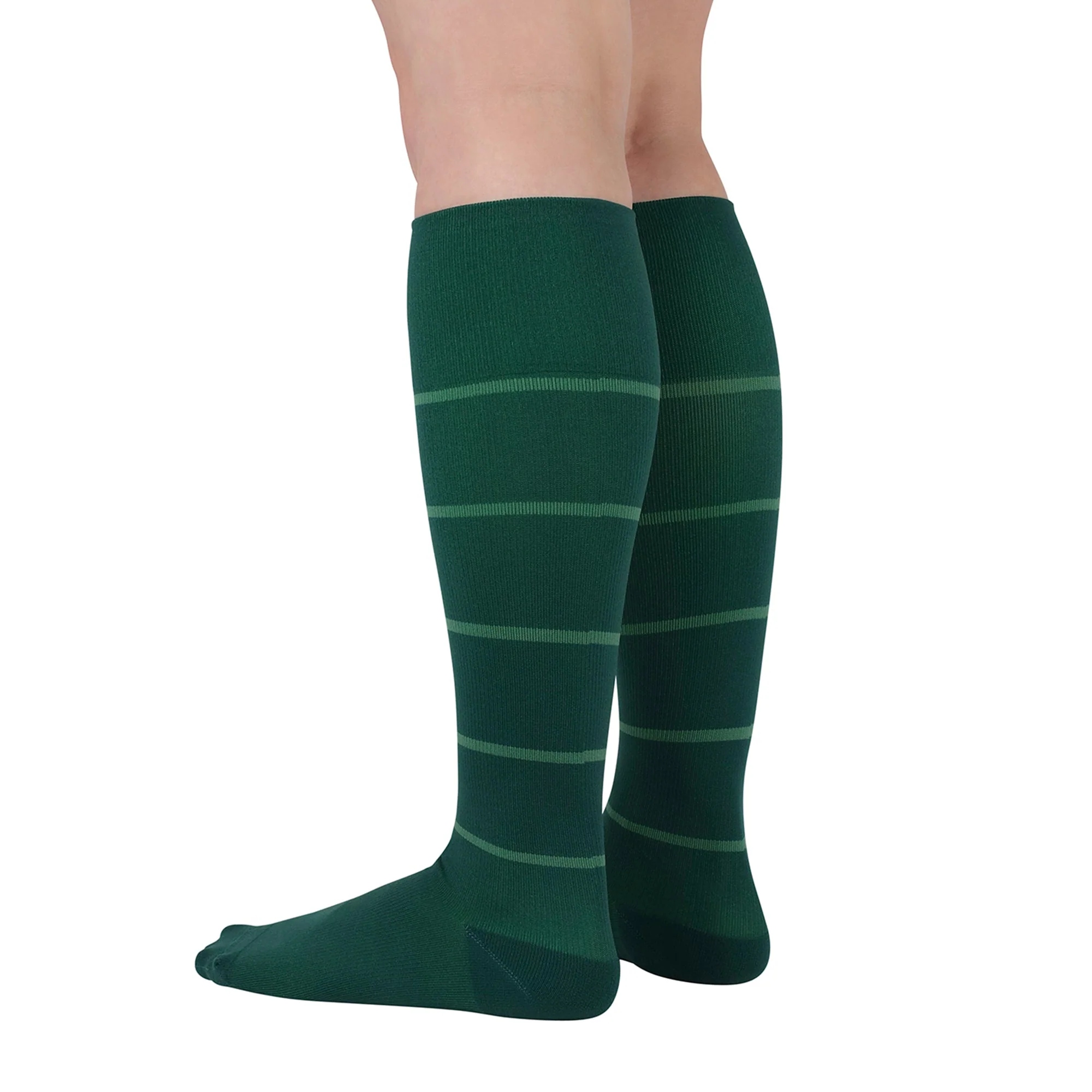 Rejuva® Broad Stripe Knee High, 15-20 mmHg - Image 17