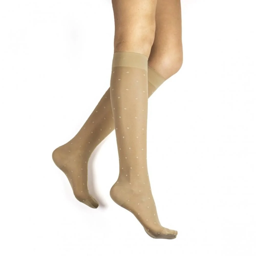 Rejuva® Sheer Dot Women's Knee High 15-20 mmHg - Image 2