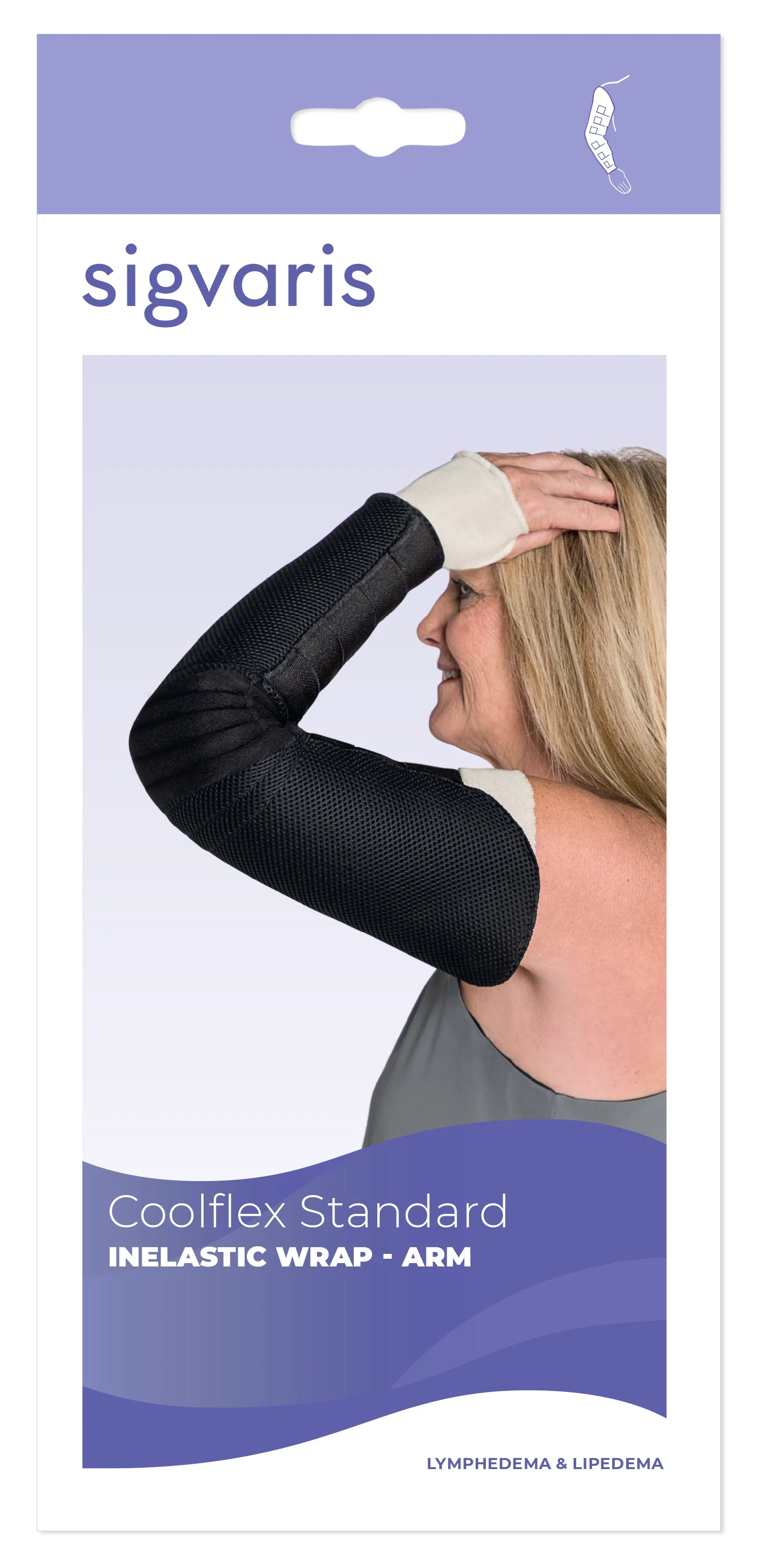Sigvaris Coolflex Standard Arm Wrap - Image 2
