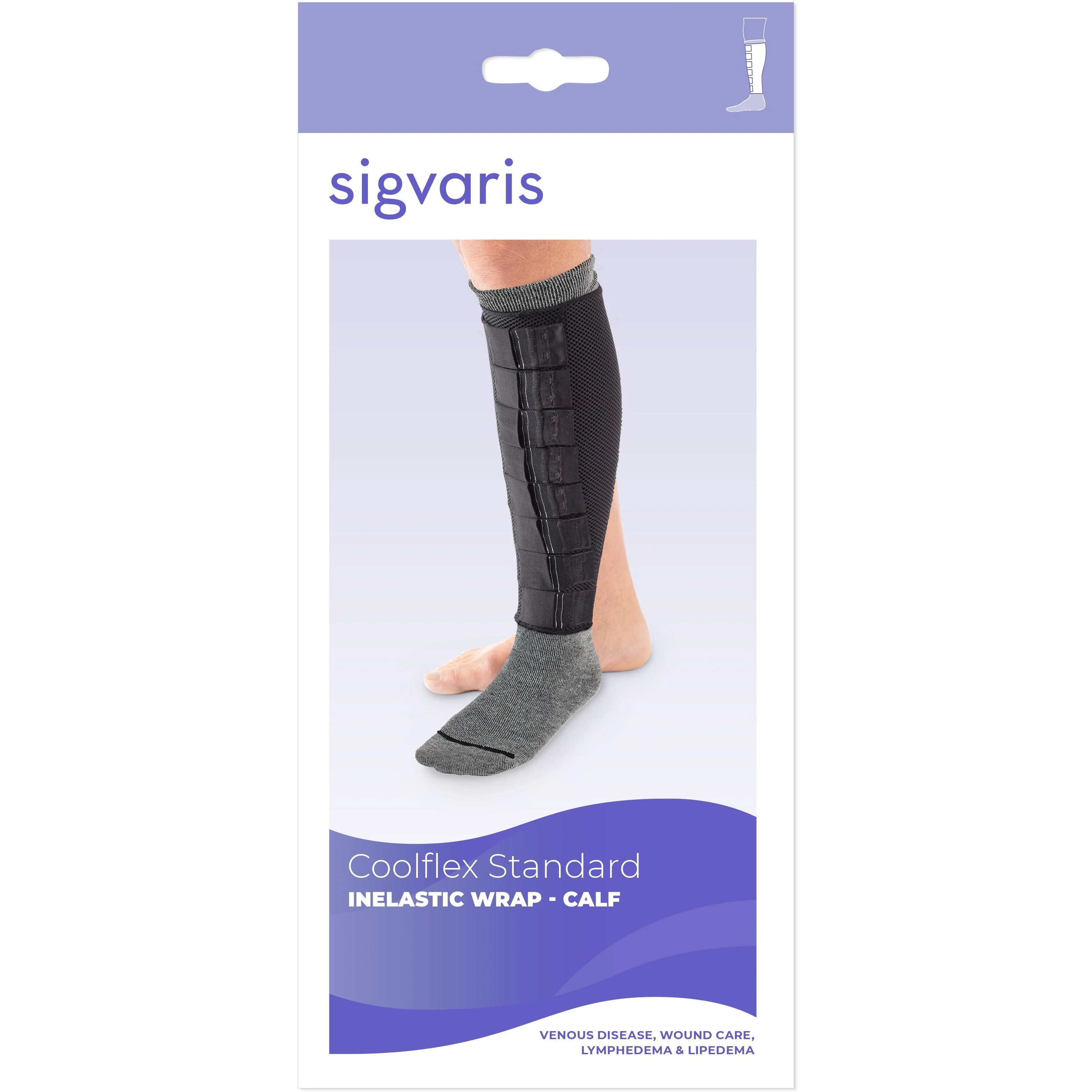 Sigvaris Coolflex Standard Calf Wrap - Image 2