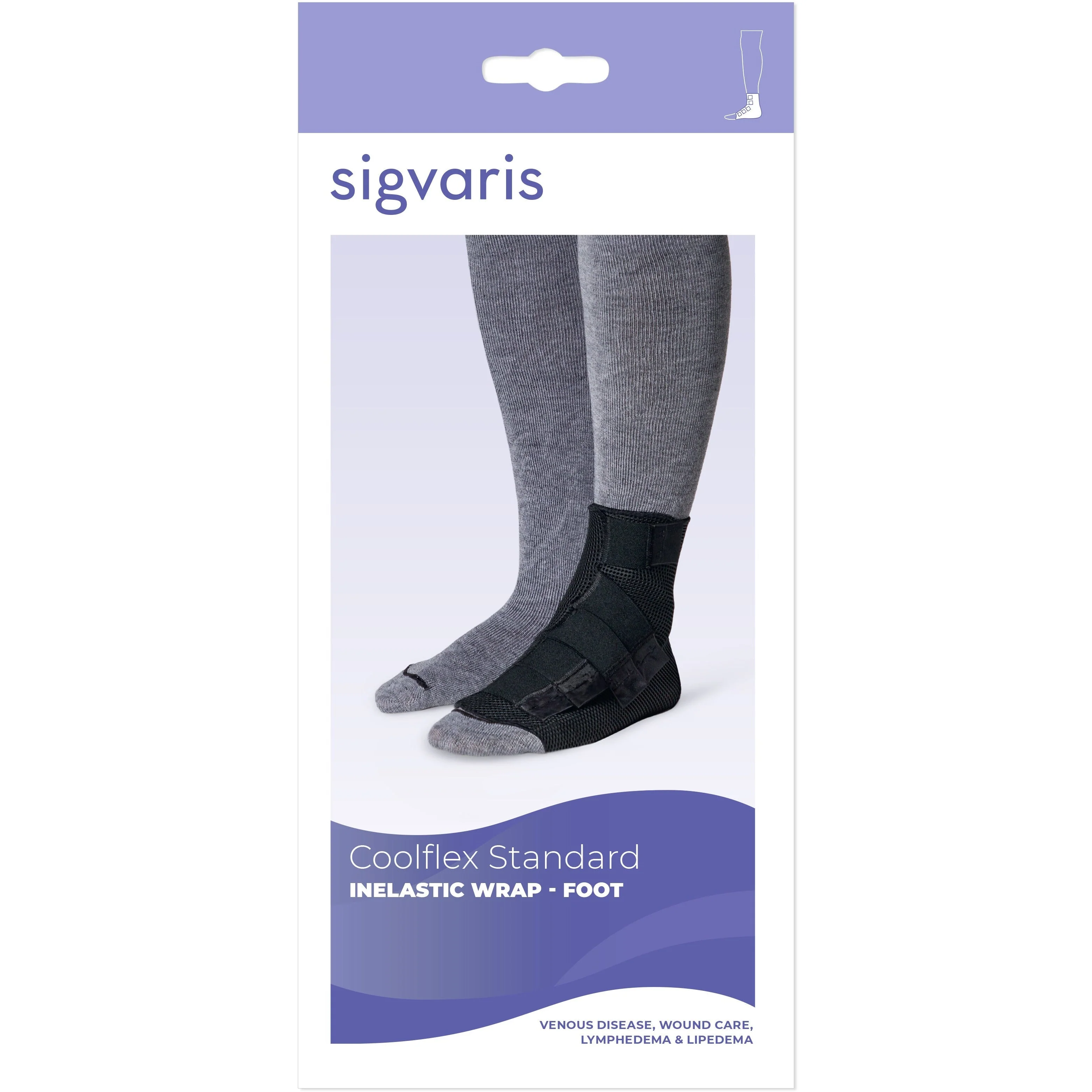 Sigvaris Coolflex Standard Foot Wrap - Image 2