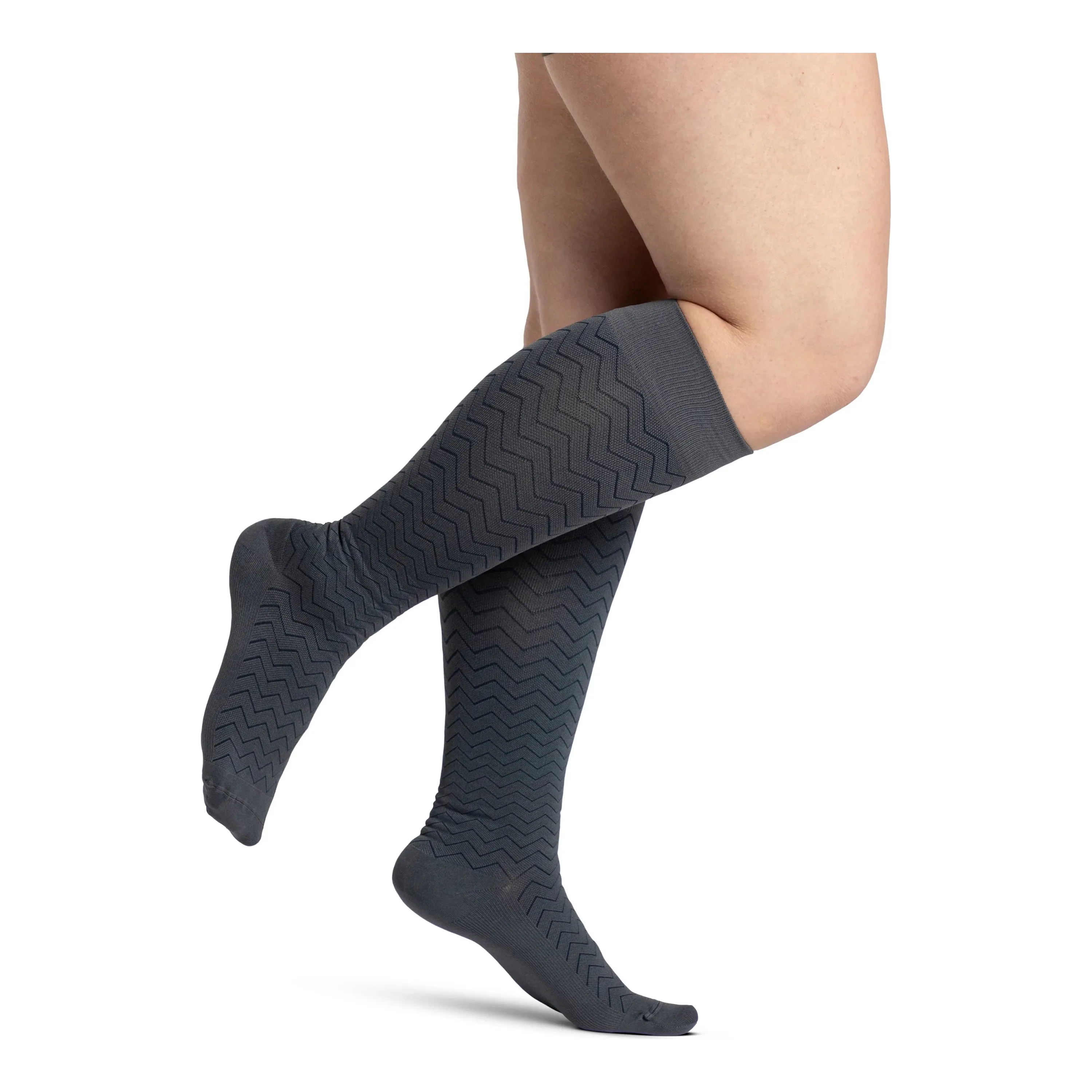 Sigvaris Microfiber Patterns Women's Knee High 20-30 mmHg - Image 13