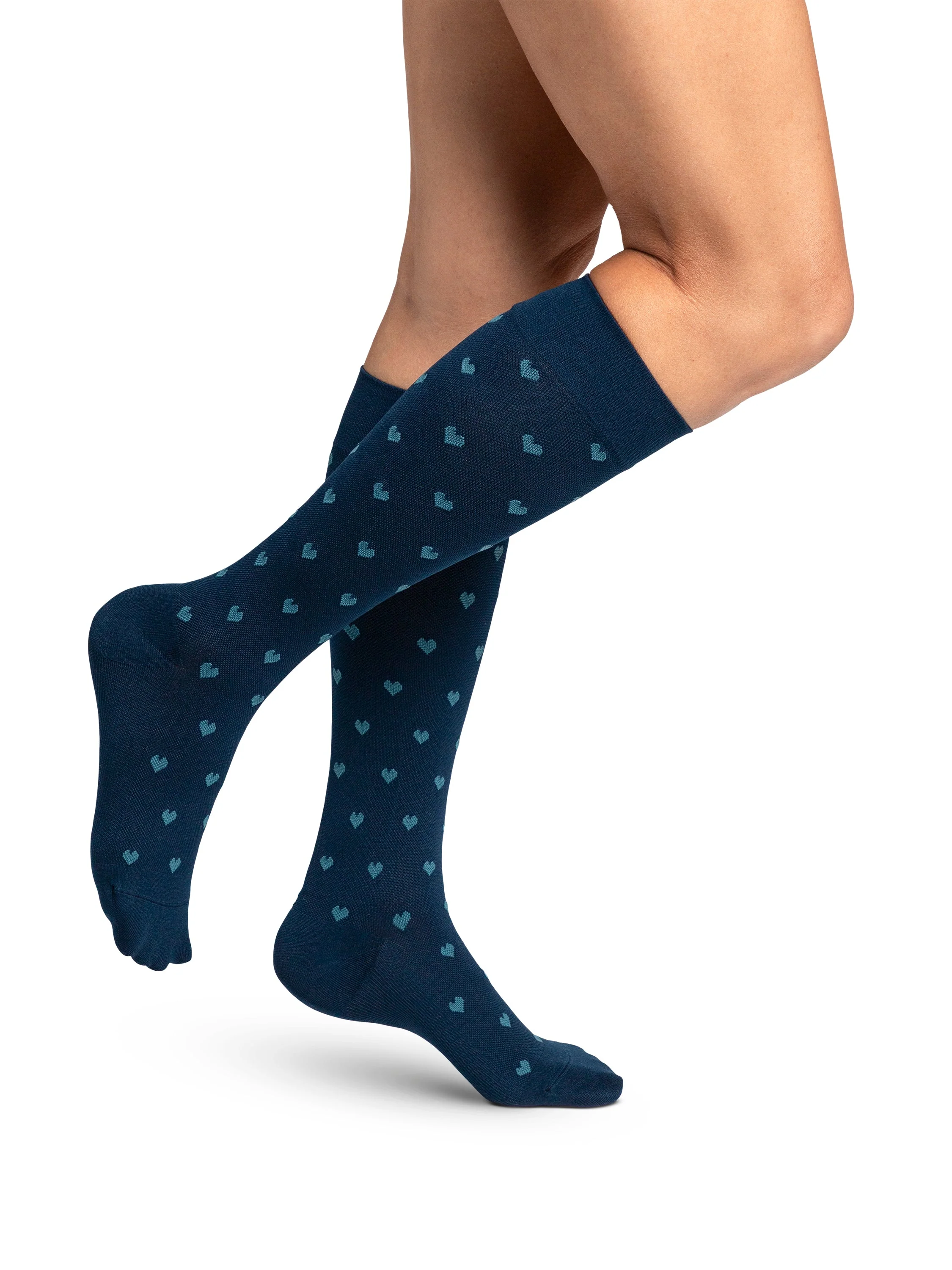 Sigvaris Microfiber Patterns Women's Knee High 20-30 mmHg - Image 3