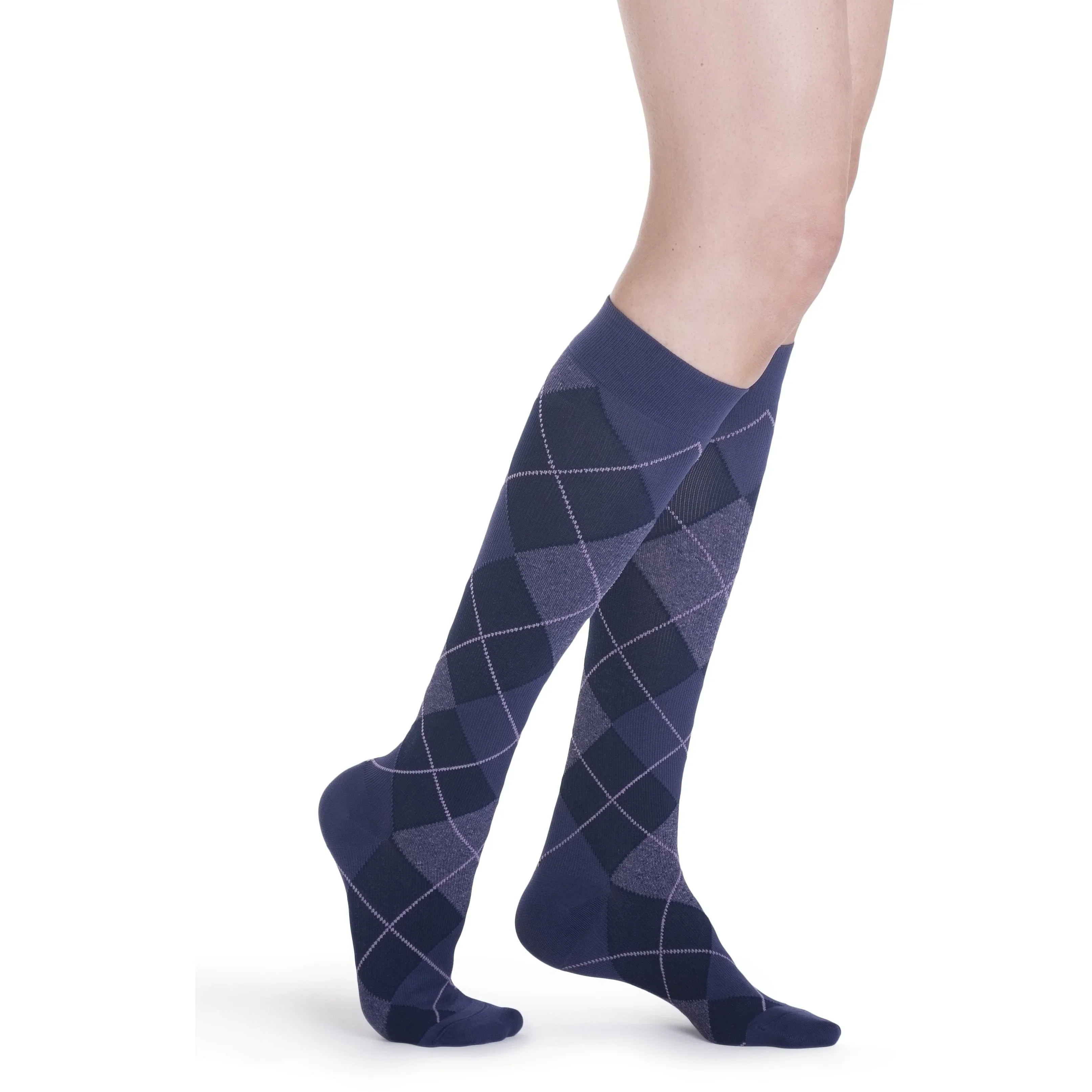 Sigvaris Microfiber Patterns Women's Knee High 20-30 mmHg - Image 8