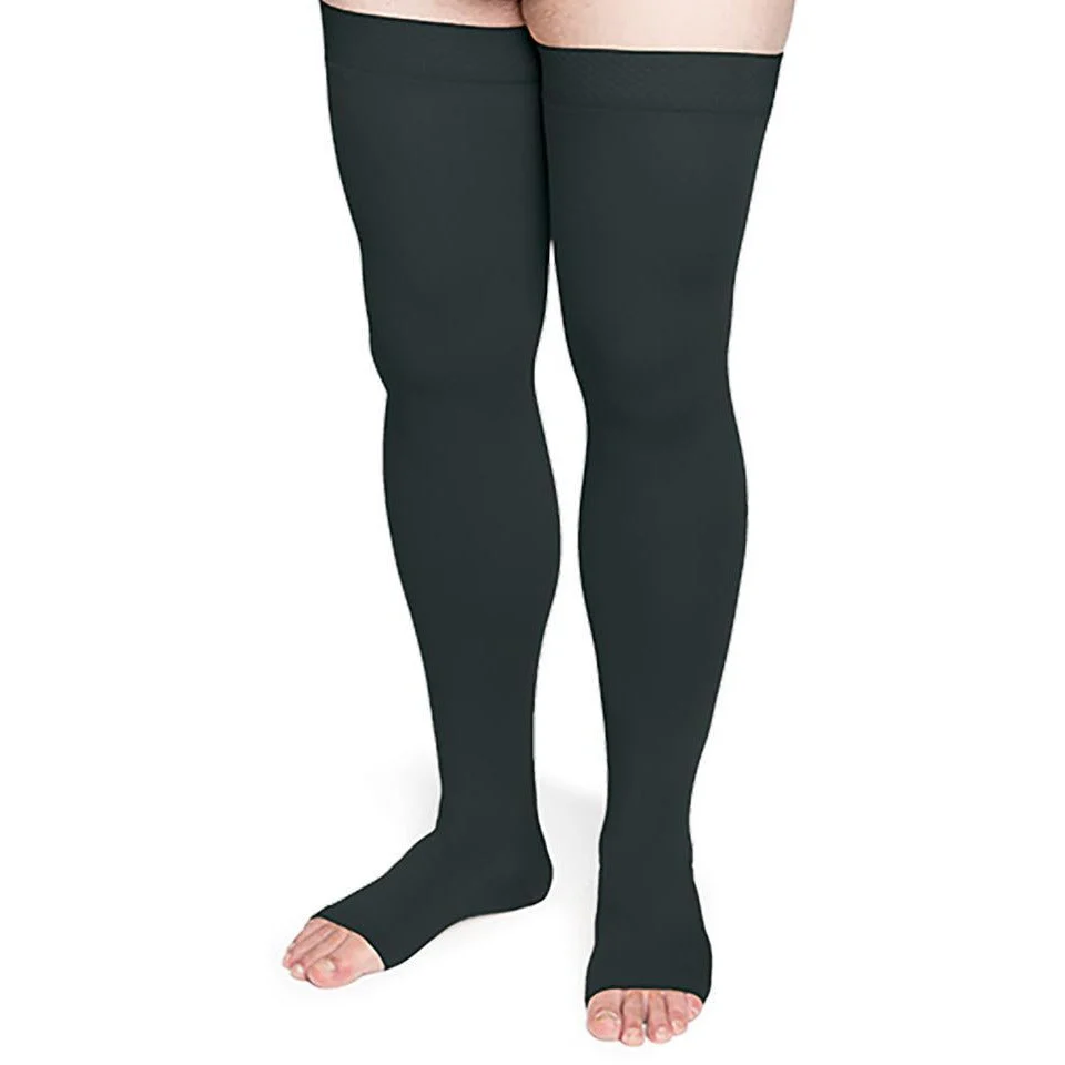 Sigvaris Secure Thigh High 20-30 mmHg, Open Toe - Image 2