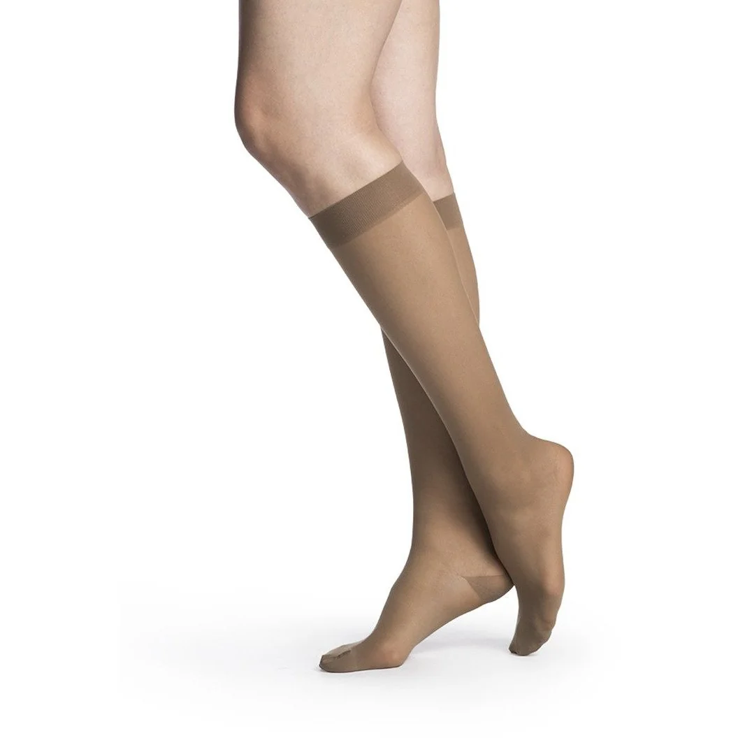 Sigvaris Sheer Women's Knee High 30-40 mmHg - Image 6