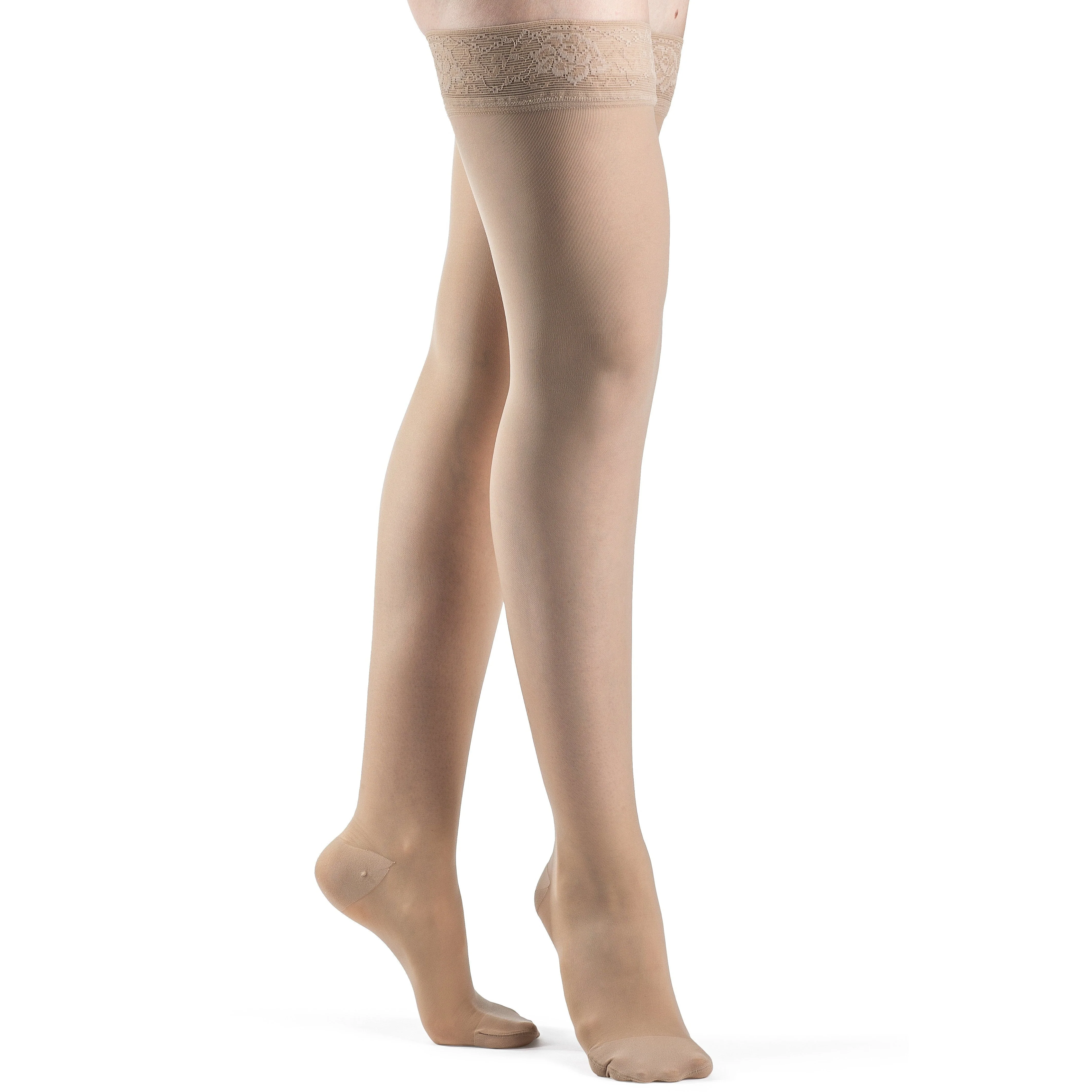 Sigvaris Sheer Women's Thigh High 30-40 mmHg - Image 2
