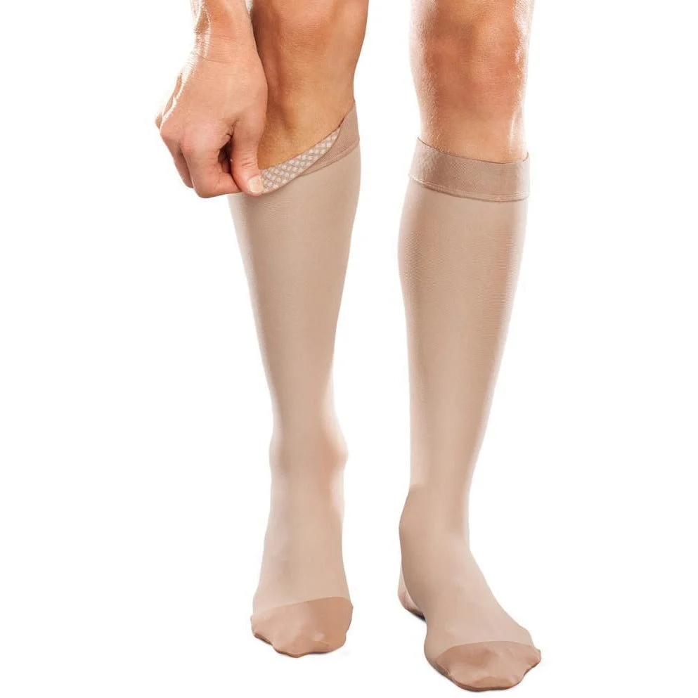 Therafirm® Ease Opaque Knee High 20-30 mmHg w/ Silicone Band - Image 2