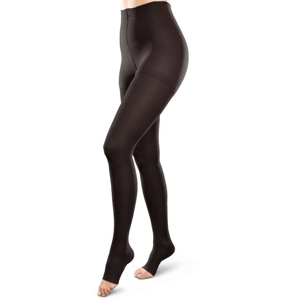 Therafirm® Ease Opaque Waist High 20-30 mmHg, Open Toe