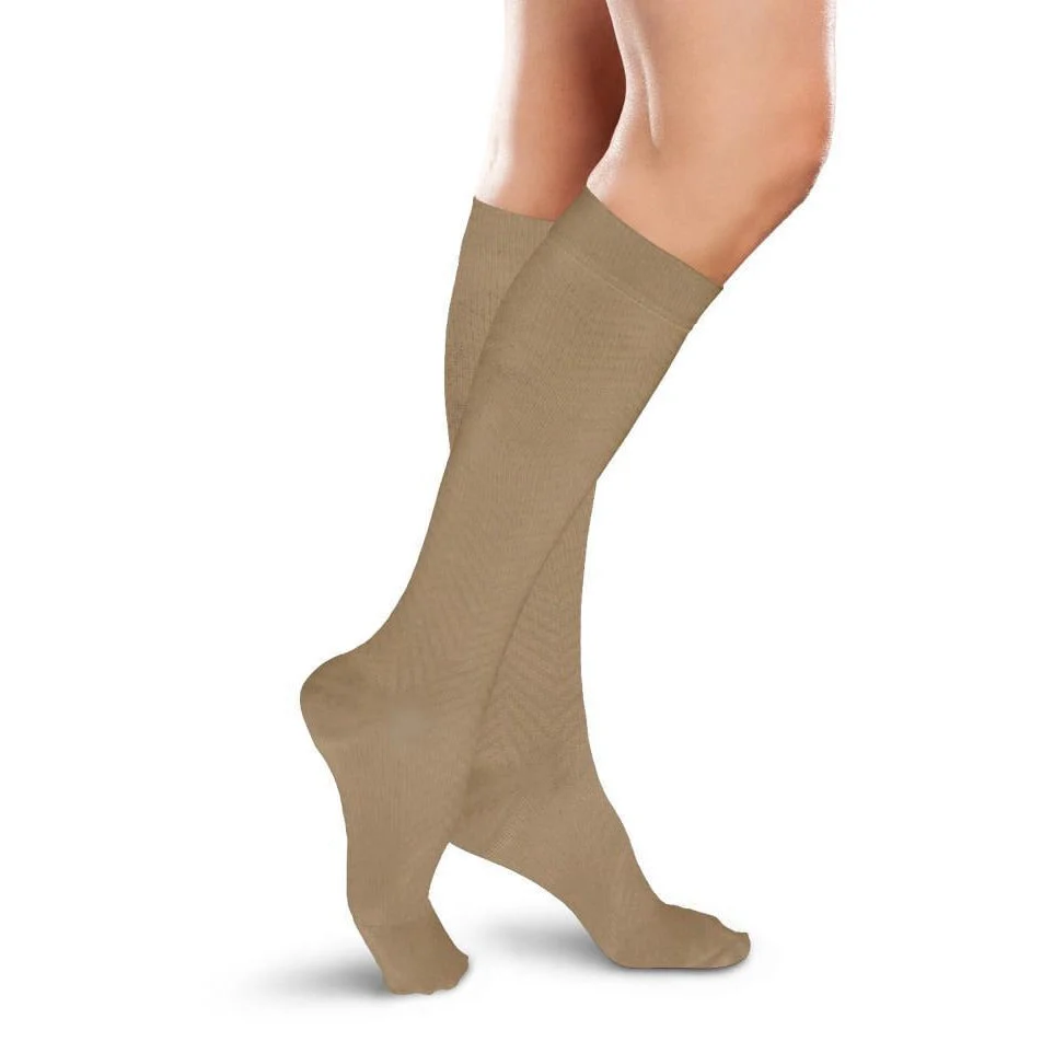 Therafirm® Ease Opaque Women's Knee High 15-20 mmHg, Chevron - Image 2