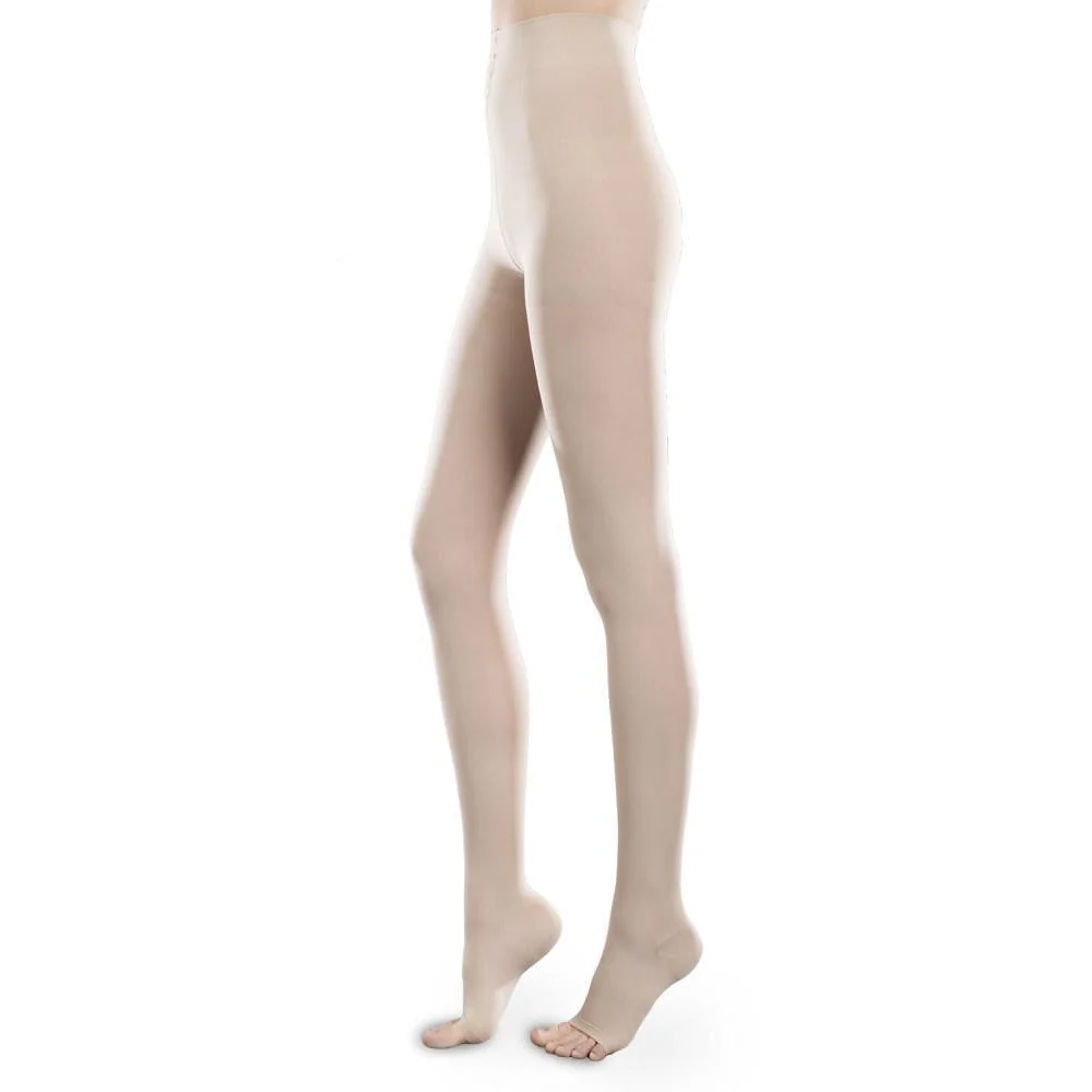 Therafirm® Sheer Ease Women's Pantyhose 15-20 mmHg, Open Toe - Image 2