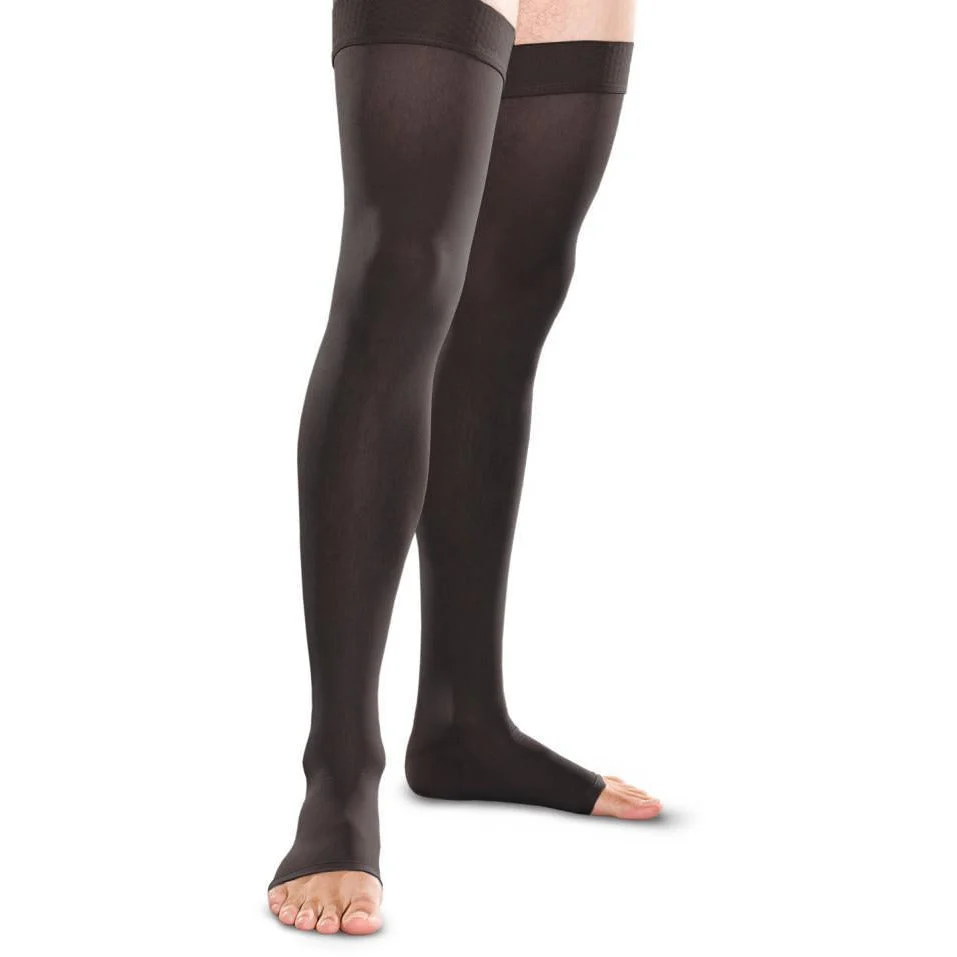 Therafirm® Thigh High 20-30 mmHg, Open Toe - Image 2