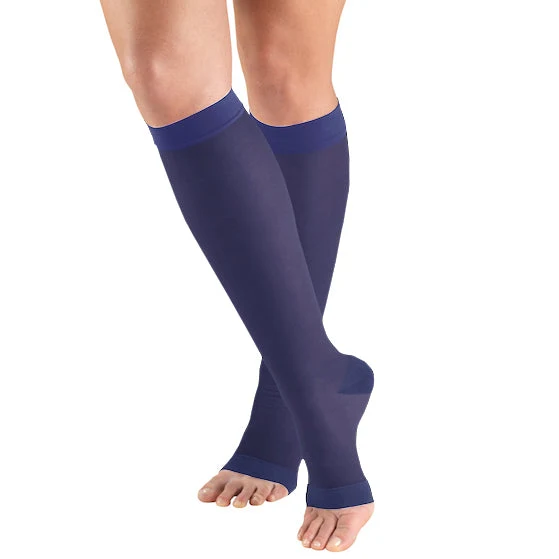 TRUFORM® Lites Women's Knee High 15-20 mmHg, Open Toe - Image 11