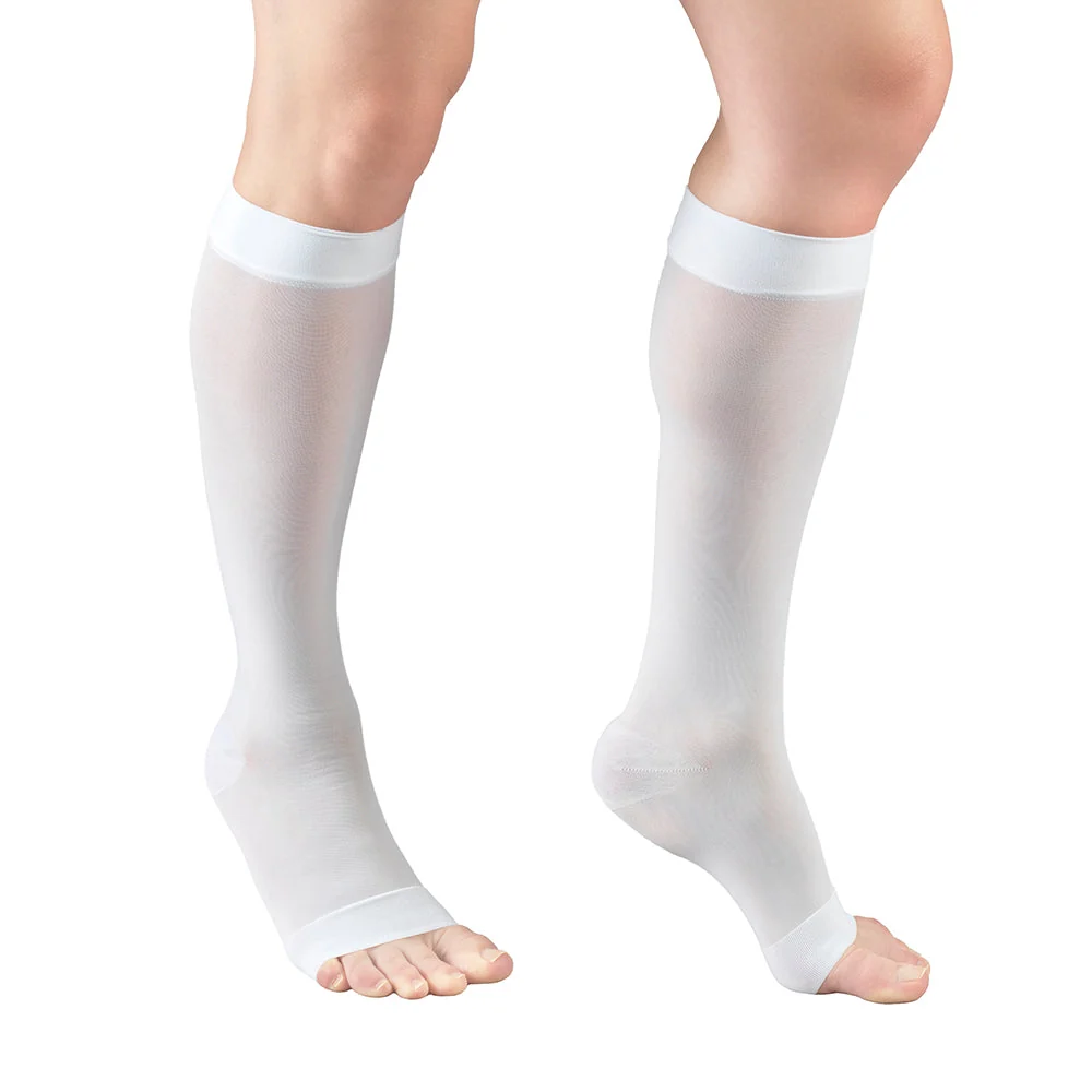 TRUFORM® Lites Women's Knee High 15-20 mmHg, Open Toe - Image 12