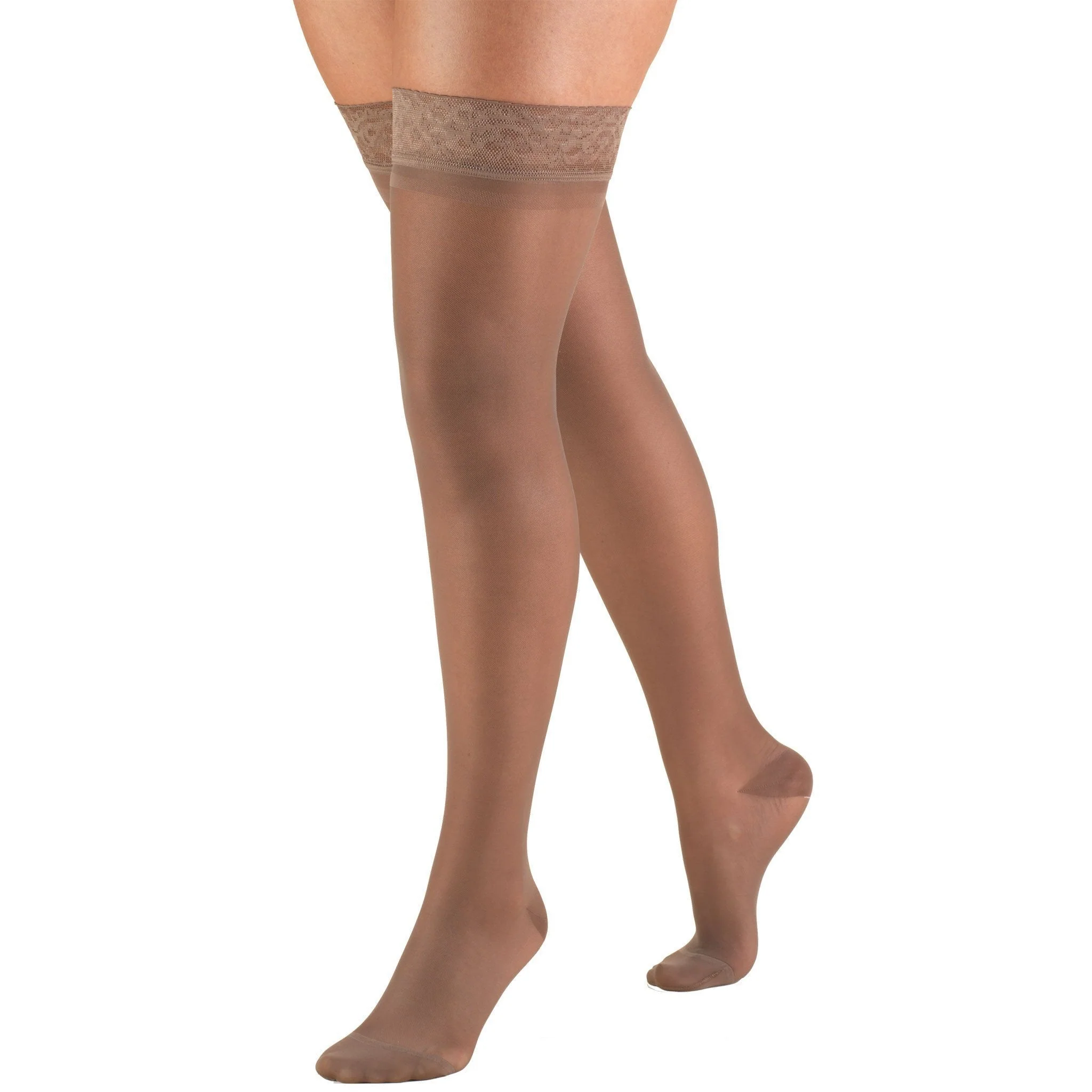 TRUFORM® Lites Women's Thigh High 15-20 mmHg - Image 5