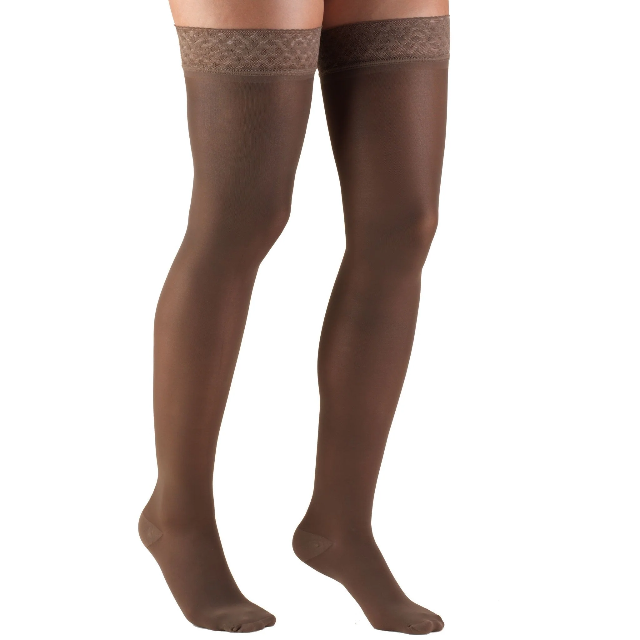 TRUFORM® TruSheer Women's Thigh High 20-30 mmHg - Image 3