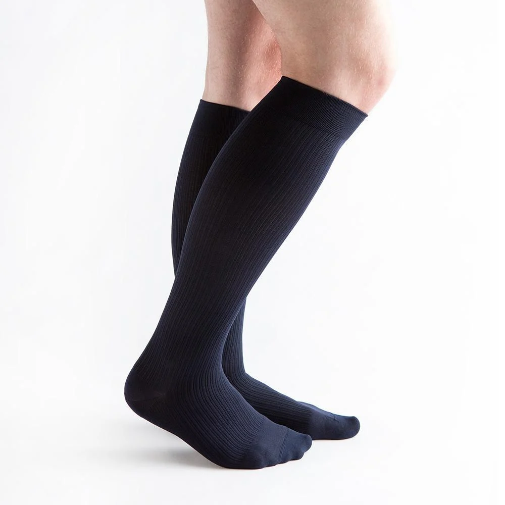 VenActive Men's Classic Rib 15-20 mmHg Compression Sock - Image 2