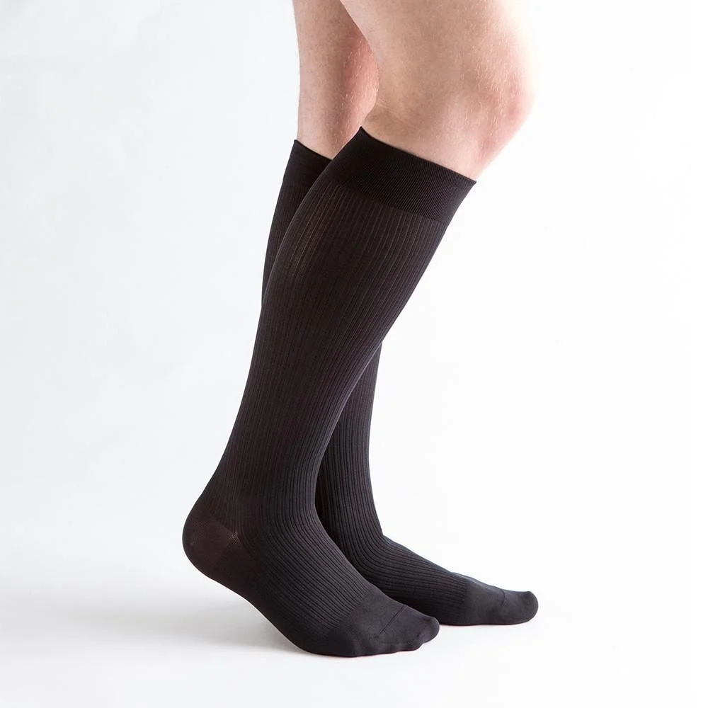 VenActive Men's Classic Rib 15-20 mmHg Compression Sock - Image 3