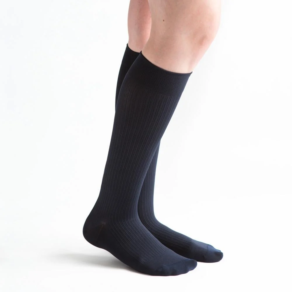 VenActive Women's Ribbed Trouser 15-20 mmHg Compression Sock - Image 2