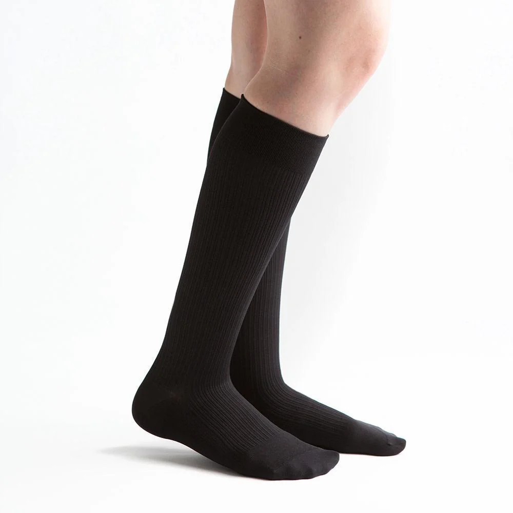 VenActive Women's Ribbed Trouser 15-20 mmHg Compression Sock - Image 3